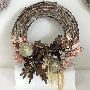 Rose Gold Wreath