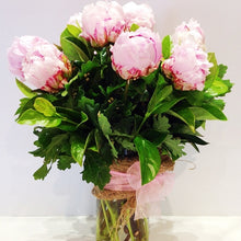 Load image into Gallery viewer, Peony Bouquet in a Vase

