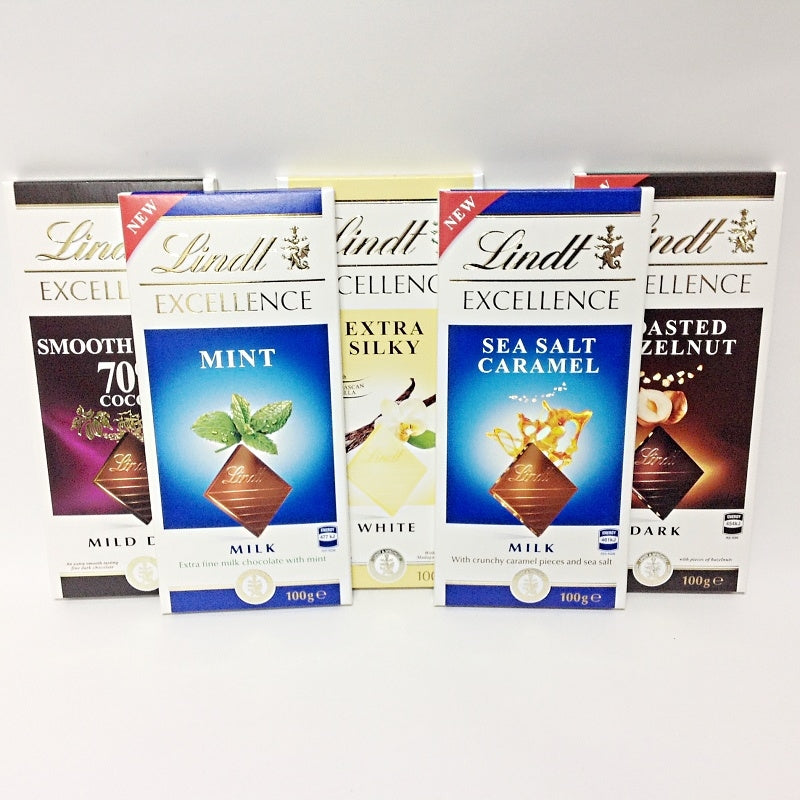 Lindt Excellence Chocolate Block – Flowers Of Adelaide