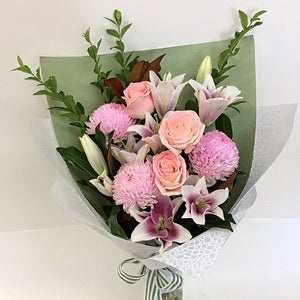 Mixed Flower Pink Bouquet