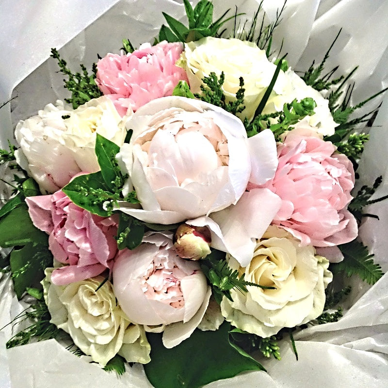 Rose and Peony Bouquet